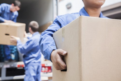 Careful box labelling and fragile item wrapping during packing
