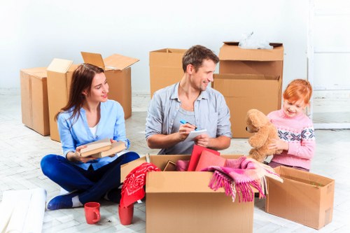 Van loading support for flats and houses in Brompton
