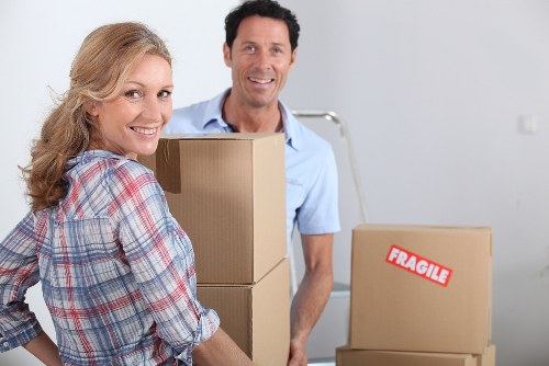 Local moving team planning a Brompton property move