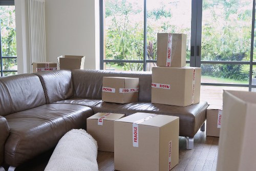 Careful packing of fragile items for Brompton removals