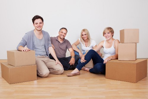 Furniture and office item transport by a local van service in Brompton