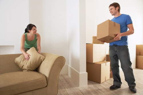 Local movers handling residential and office relocations in Brompton